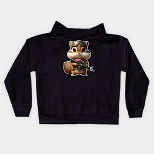 Tactical Squirrel Kids Hoodie